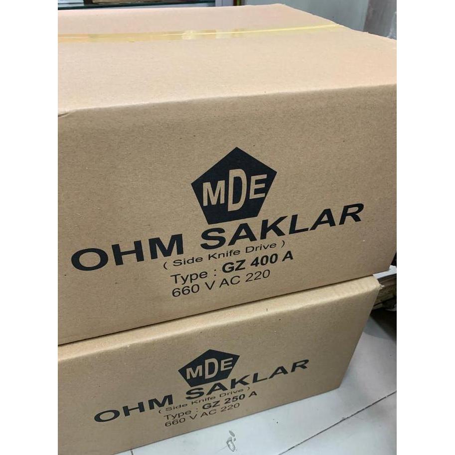 COS OHM SAKLAR MDE 250 AMPERE 250A ORIGINAL DAN TERPERCAYA