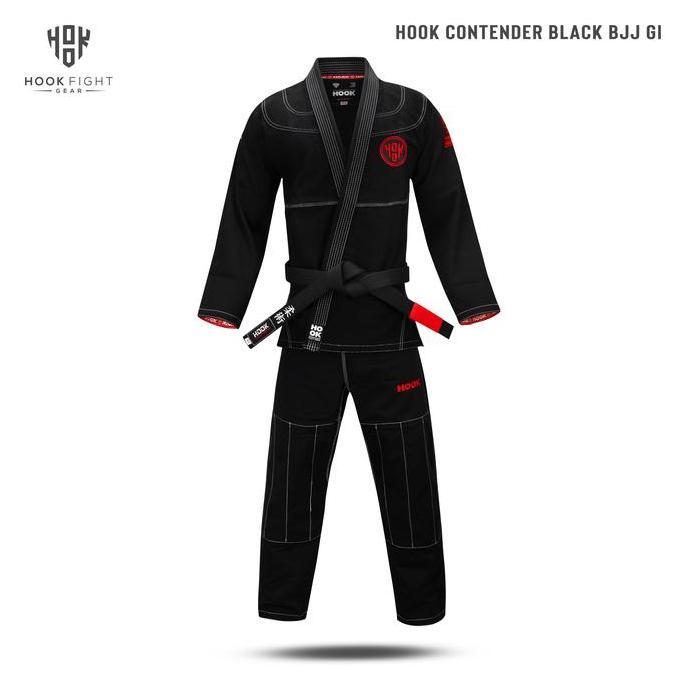 Baju Gi Jujitsu Hook Seragam Bjj Impor Murah GIH013