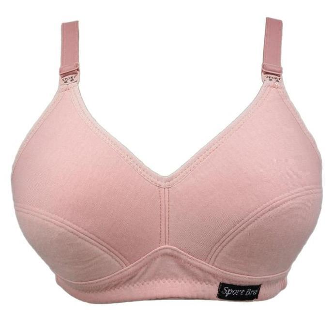 BH SPORT JUMBO SIZE 44 - 50 KAIT 3 BRA TANPA KAWAT TANPA BUSA