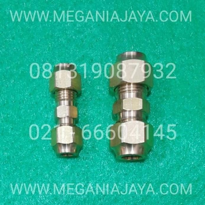 DOUBLE NEPEL 1/4 X 5/8 | HARGA 1 SET