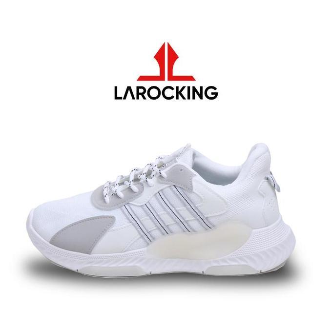Larocking - Saka Putih | Sepatu Sneakers Casual Gym