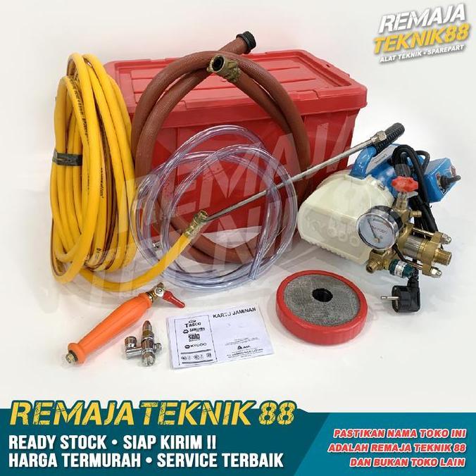 Ready MESIN PEMBERSIH CUCI AC OTOMATIS / KYODO KDC 20 E JET CLEANER 200 WATT murah
