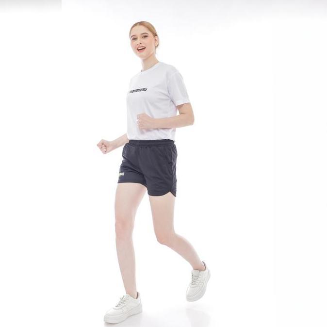 Mahameru celana pendek lari olahraga celana santai celana berpori basic short mahameru PQDM SHORT 04