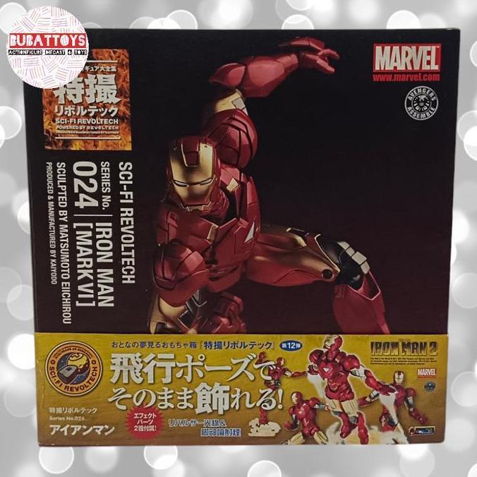 SCI-FI REVOLTECH MARVEL IRON MAN MARK 6 ORIGINAL ACTION FIGURE