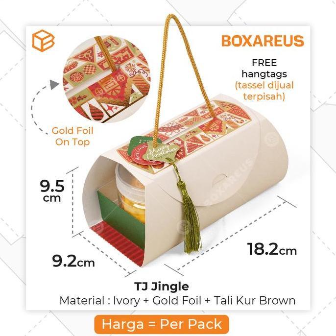 Hampers Natal Christmas Packaging Box Nataru Toples Jar Kue Kering | TJ JINGLE