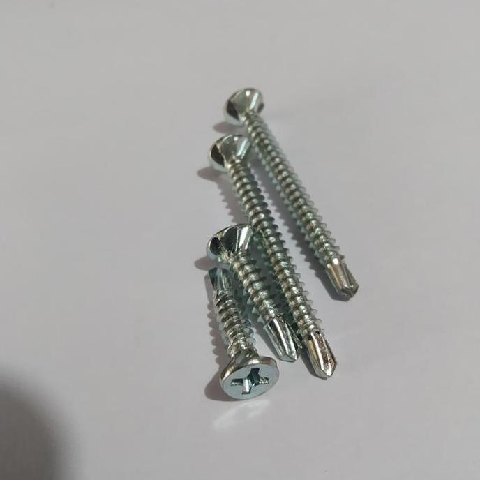 Sekrup GRC Rangka Baja 7 x 1 Inchi Sekrup Roofing 10 Pics Depok