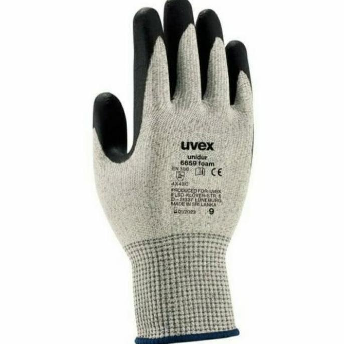 hand gloves uvex unidur 6659 foam murah