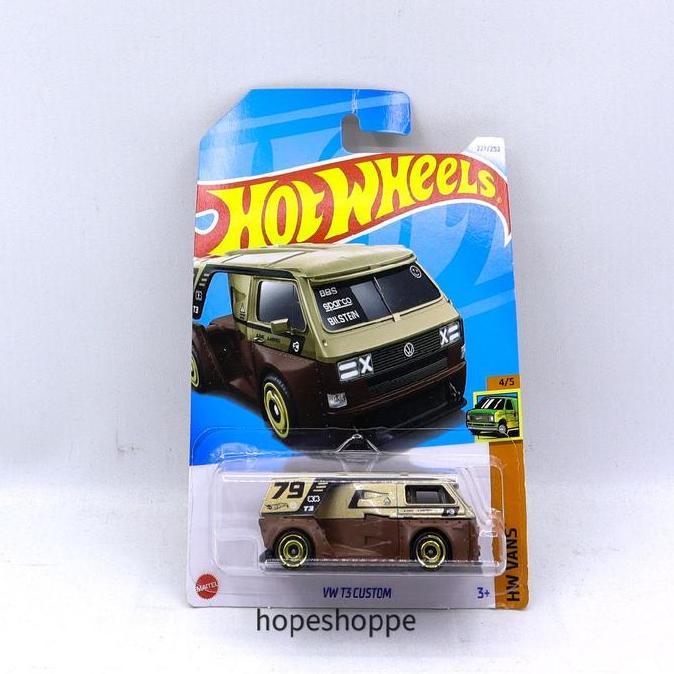 Hot Wheels VW T3 Custom Diecast Mobil Original