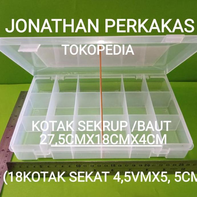 kotak sekrup/kotak baut/box sekrup/box baut