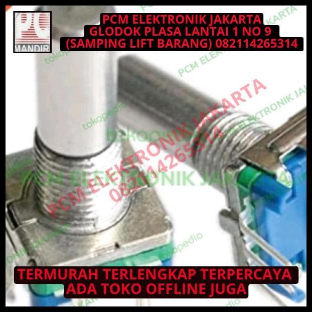 TERMURAH POTENSIO DIGITAL TAPE MOBIL ROTARY ENCODER EC11 EC-11 20MM AS PANJANG 