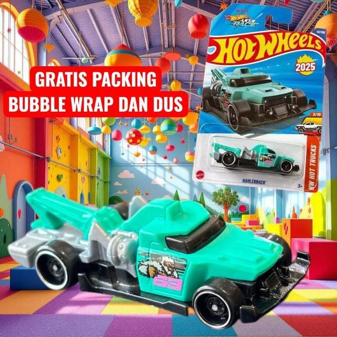 Hot Wheels Haulerback Hijau Lot H 2025 Diecast