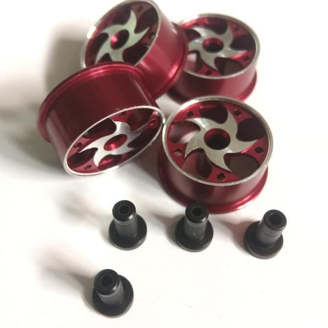 Rep Tamiya HG Aluminium wheel sabit / velg aluminium M