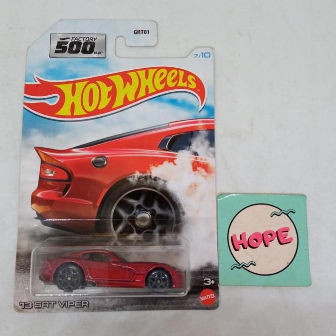 Hot Wheels 13 SRT Viper Special Edition Factory 500 HP Original Mattel