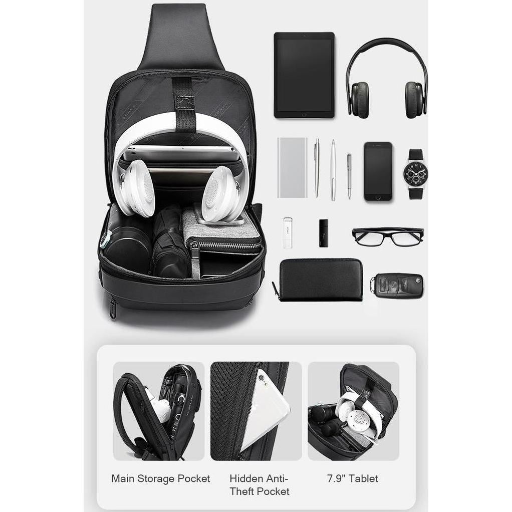 BG7258 Bange Tas Selempang Pria