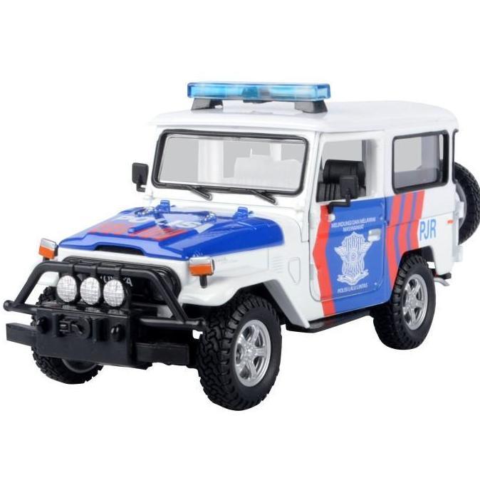 Motormax - Toyota FJ40 Land Cruiser Polisi PJR - Skala 1:24