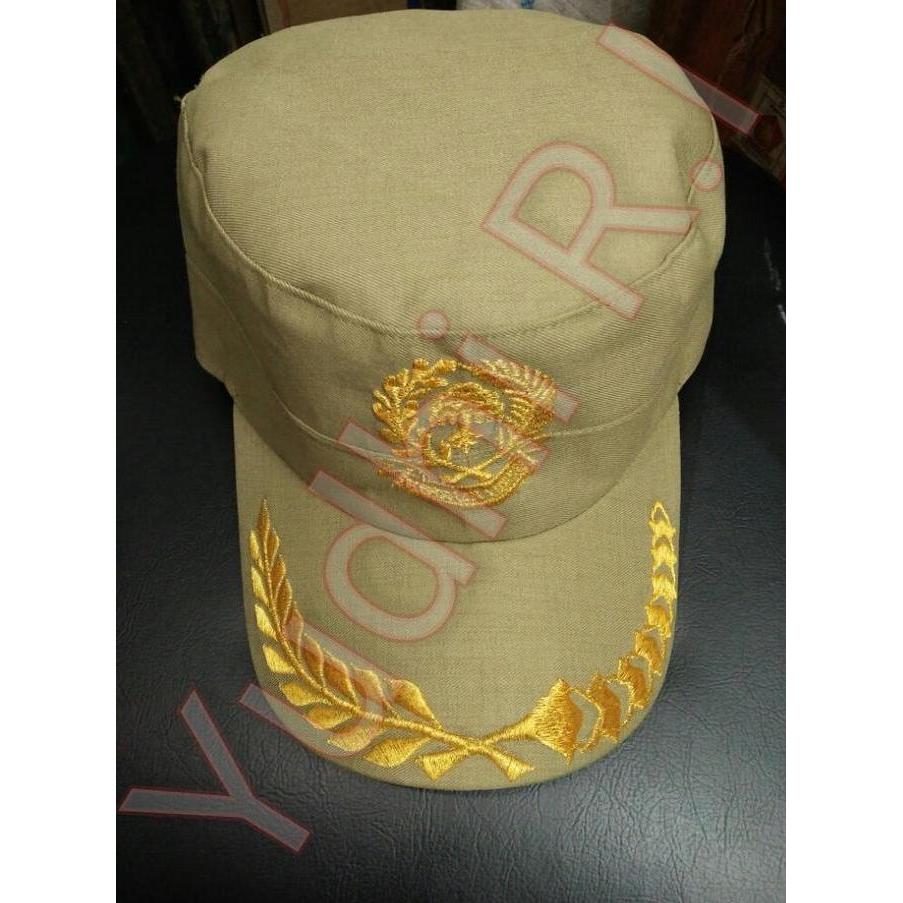 TOPI PNS WARNA KHAKI (MODEL KOMANDO) GOL.ESELON 4