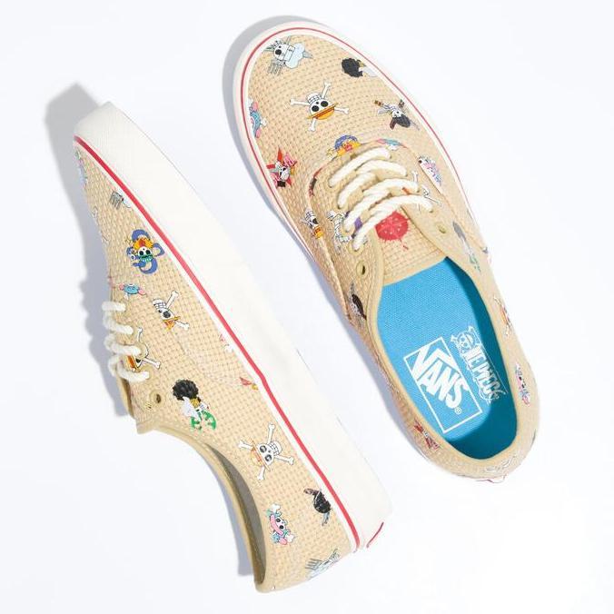 VANS x ONE PIECE AUTHENTIC STRAW HAT CREW NATURAL MULTI