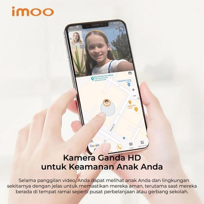 Wrble- Imoo Kids Watch Phone Z7 | Jam Tangan Pintar Smartwatch Anak | Garansi Resmi