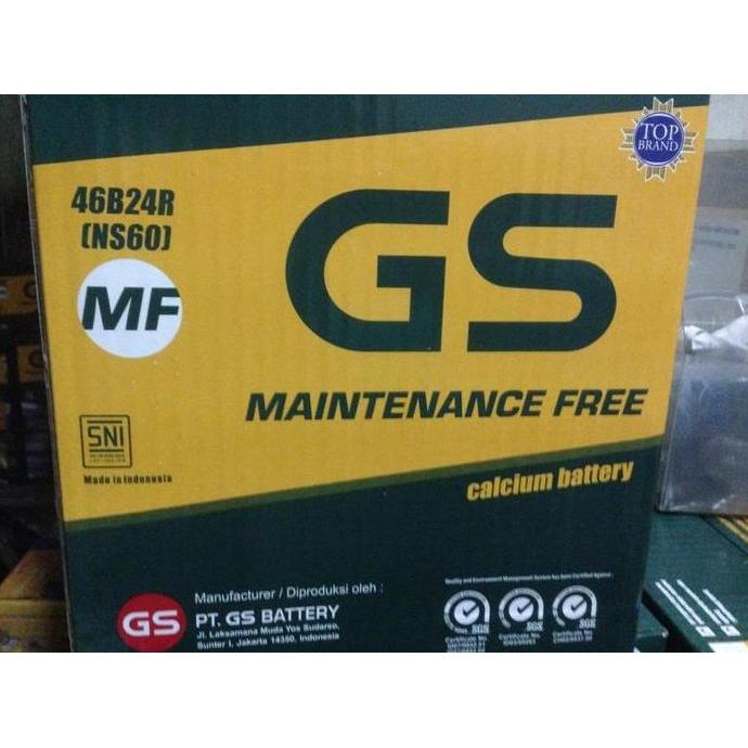 GS MF NS60 aki kering mobil terios rush apv swift sx4 avanza xenia