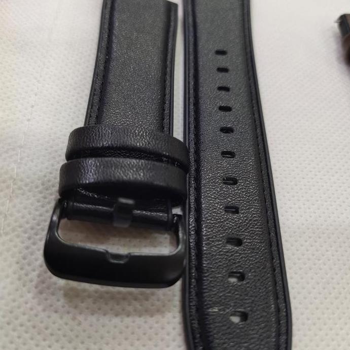 Wrble- Strap Watch Tali Jam Leather Rubber Kulit Huawei Gt2E / Gt 2E 46Mm