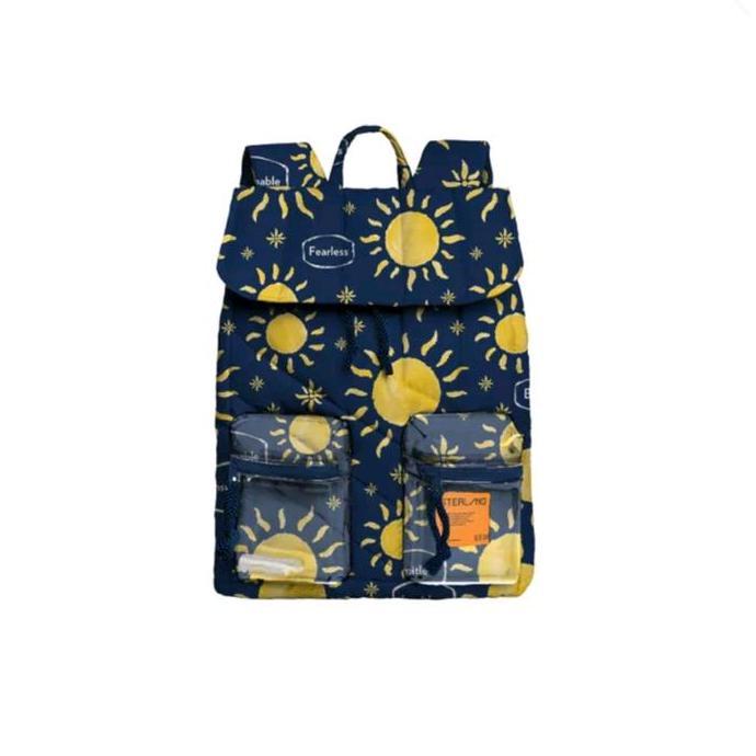 Niion x vasetas ransel laptop 15 inch unisex backpack Mera pattern collection orinal