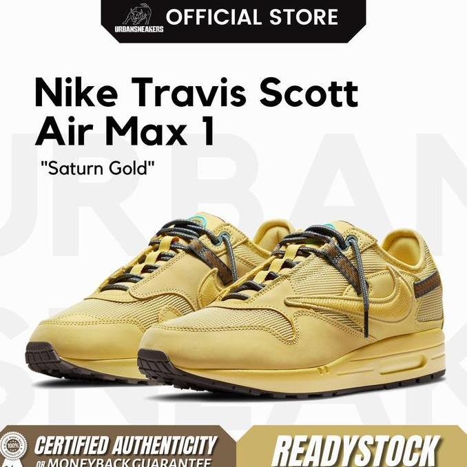 Nike Travis Scott Air Max 1 Saturn Gold Orinal | DO9392 700