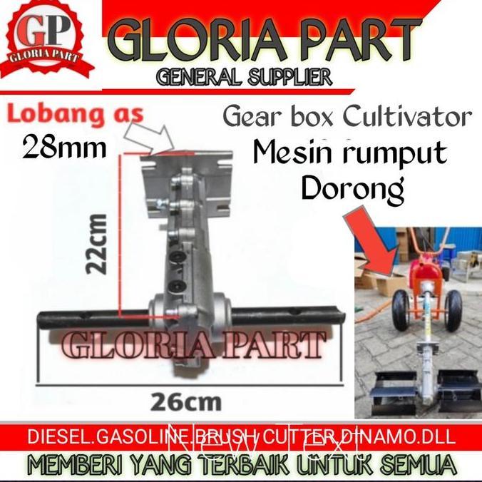 PROMO Gear box cultivator Mesin rumput dorong