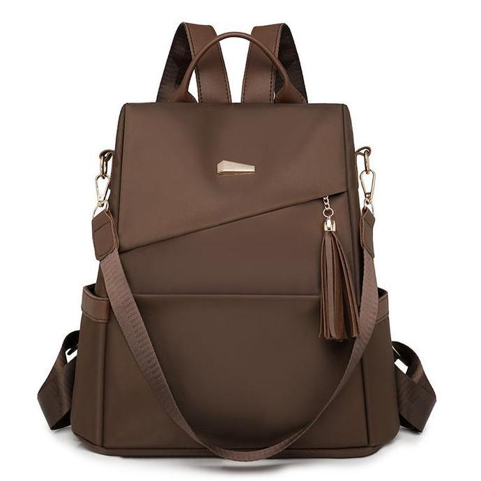 BISA COD Tas Ransel Wanita Serbaguna Tas Gendong Kulit Sintetis Multifungsi Anak Perempuan Tas Pungg