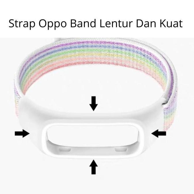 Wrble- Strap Oppo Band Nilon Tali Pengganti Jam Oppo Band