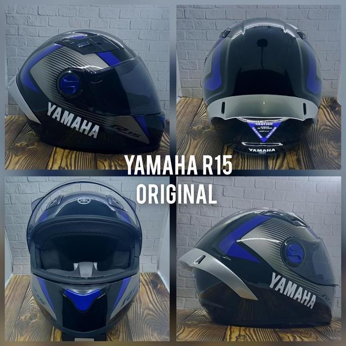 // HELM FULL FACE STANDAR YAMAHA R15 ORIGINAL ''