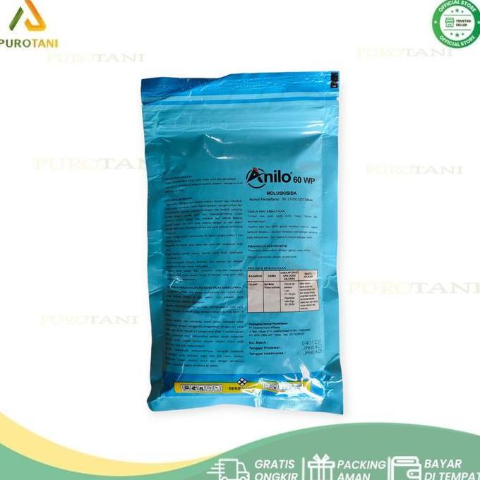 Moluskisida Anilo 60 Wp Obat Keong Siput Fentin Asetat