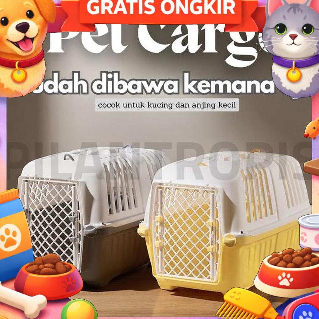 Pet Cargo Kucing Jumbo Xl Pet Kargo Kucing Box Travel Carrier Kucing