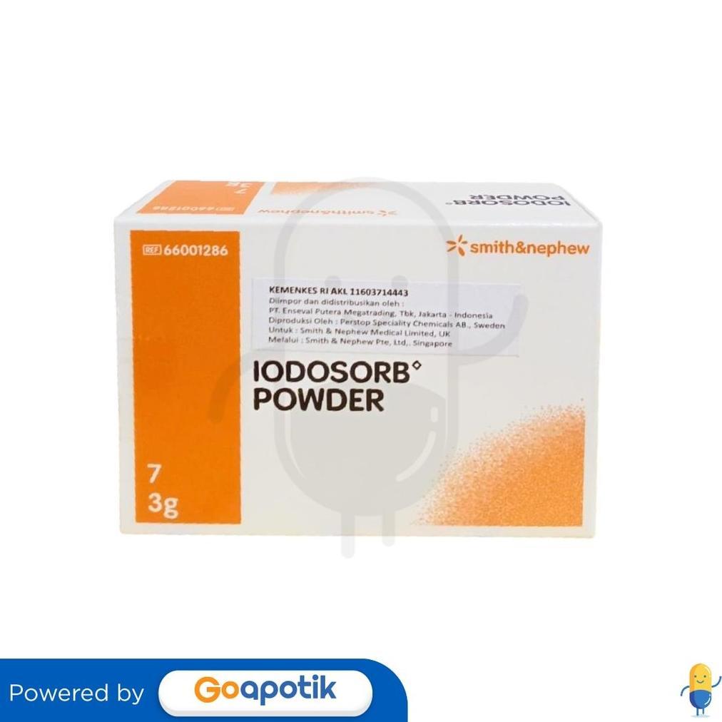 Iodosorb Powder 3 Gram Box 7 Sachet Original