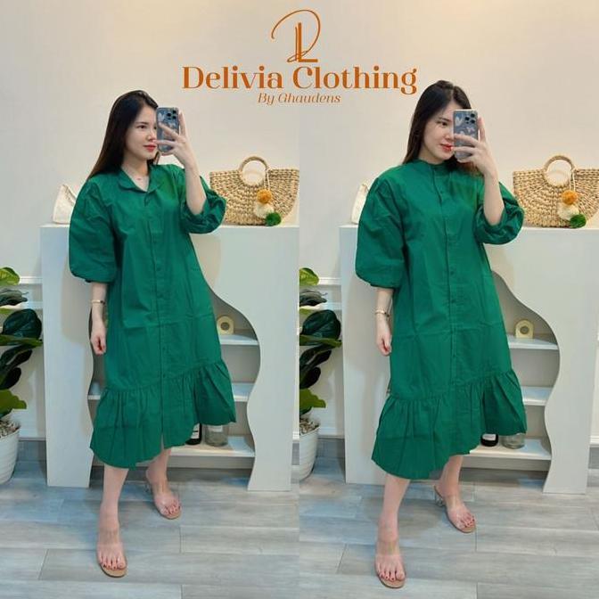 Xyxy- Delivia - Midi Dress Popy Poplin 1818-219