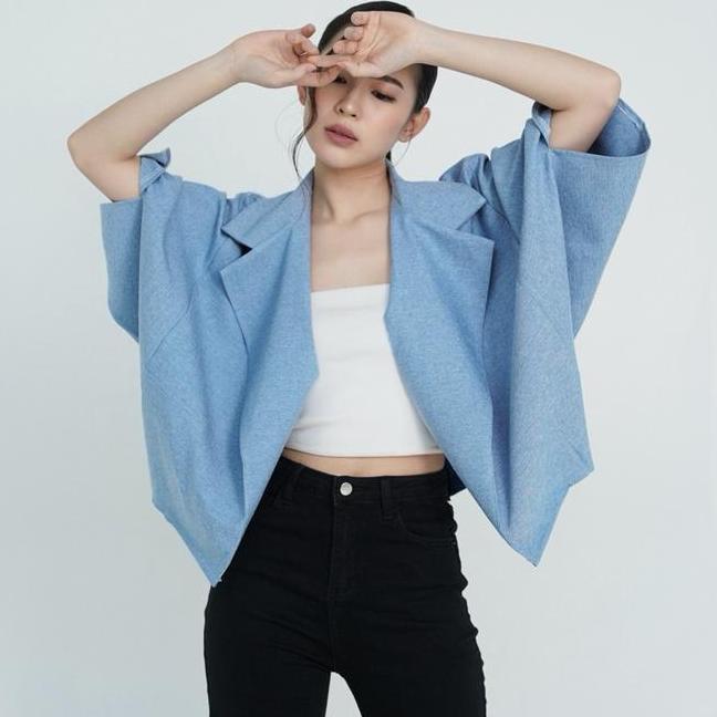 Brave Aster Outer Outer Wanita Outer Wanita Outer Oversize