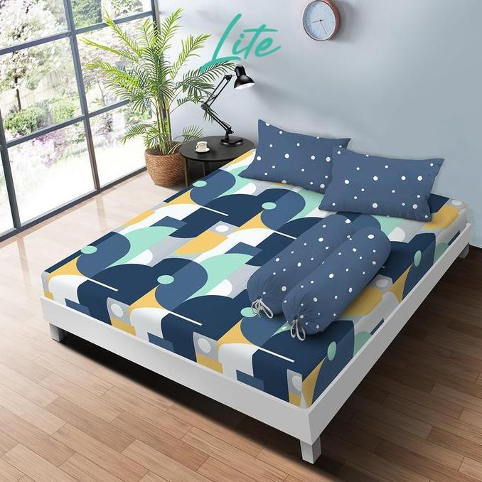 Sleep- Kintakun Sprei Lite 120/160/180 X 200 Cm Microfiber Teknologi Hi-Breath Lembut Ringan Cepat K