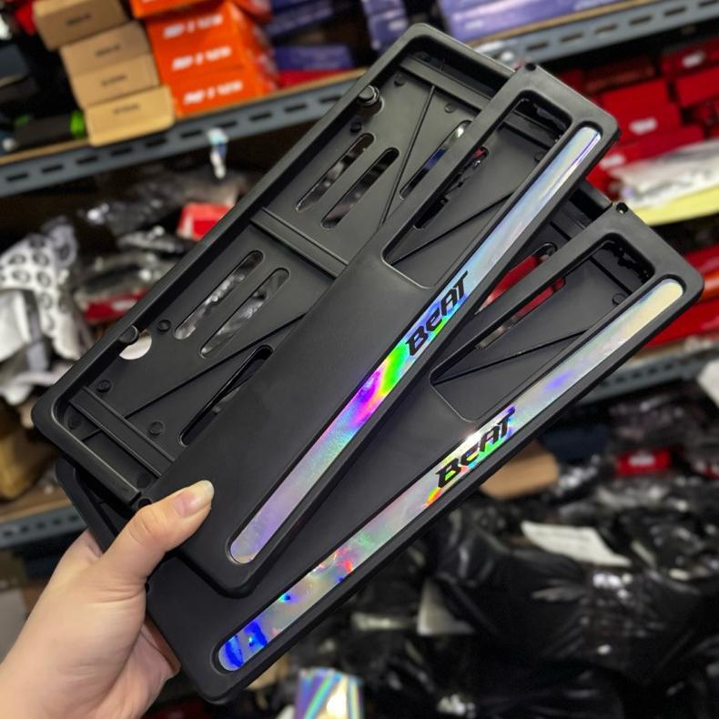 100% AMAN` DISKON Cover Plat Nomor Motor List Hologram Beat Dudukan Plat Nomor Motor Beat Harga Term