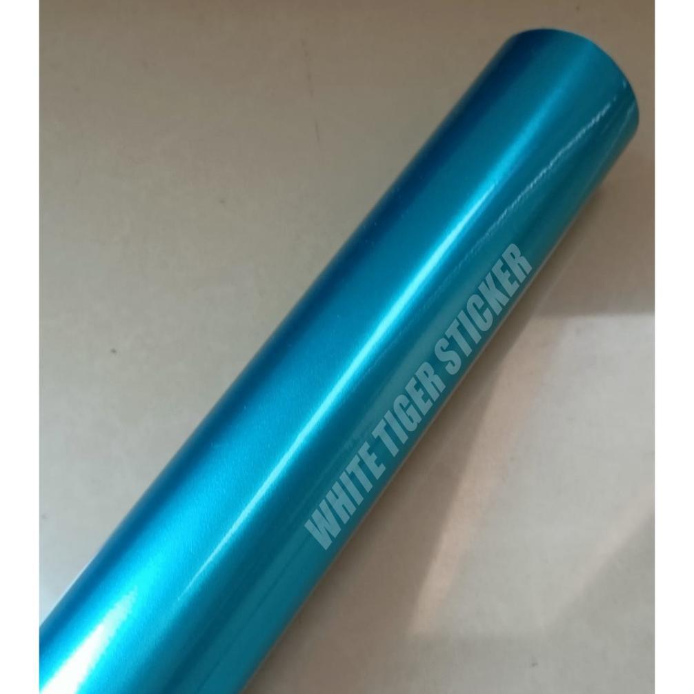 READY STOCK` SKOTLET STIKER MOTOR BIRU TOSCA METALIK CANDY SKOTLET BIRU TOSCA CANDY SCOTLITE BIRU TO