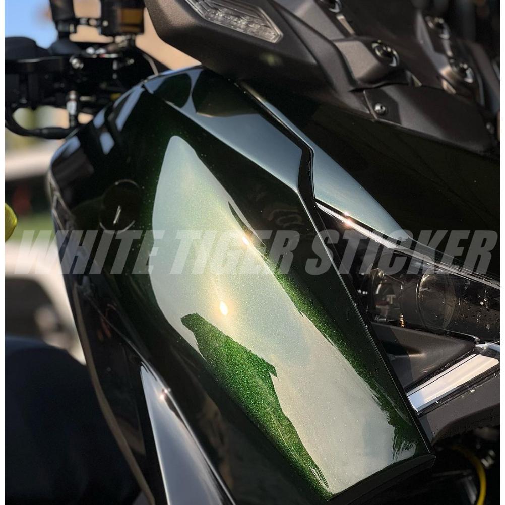 PAKET HEMAT` SKOTLET STIKER MOTOR HITAM LEMBAYUNG HIJAU MOONLIGHT GREEN PREMIUM SCOTLITE MOONLIGHT G