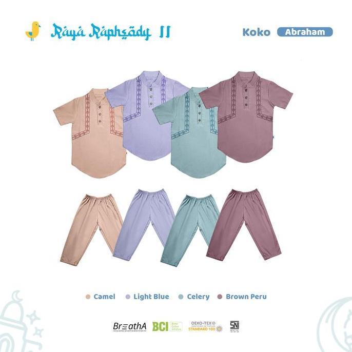 GRATIS ONGKIR Joel Baju Muslim Koko Anak 1-5 Thn | Koko Anak Abraham