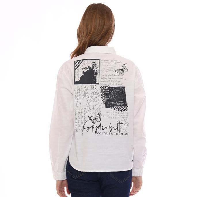 Sale Spyderbilt Kemeja Lengan Panjang Wanita Elli Planet Surf