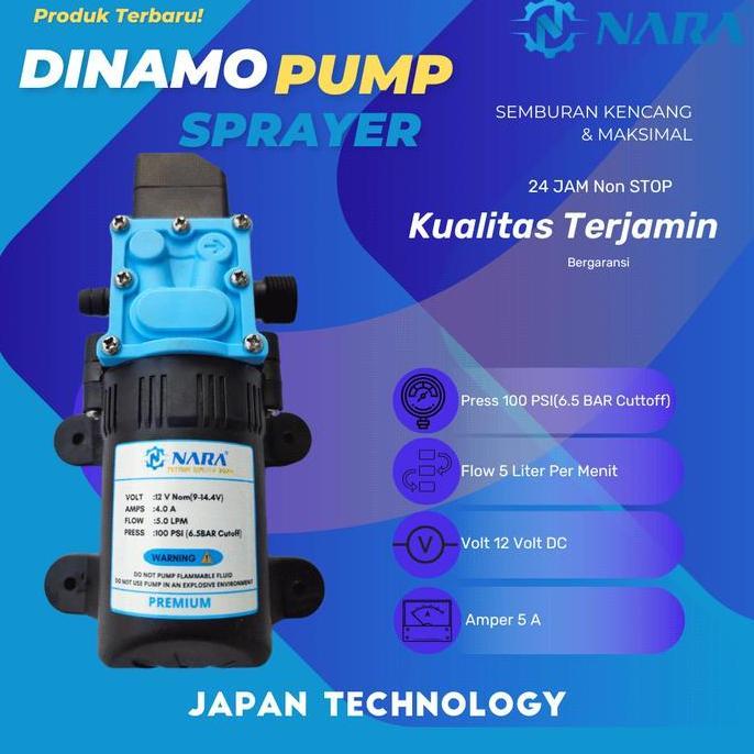 Dinamo Mesin Sprayer Aki Tangki Elektrik Listrik