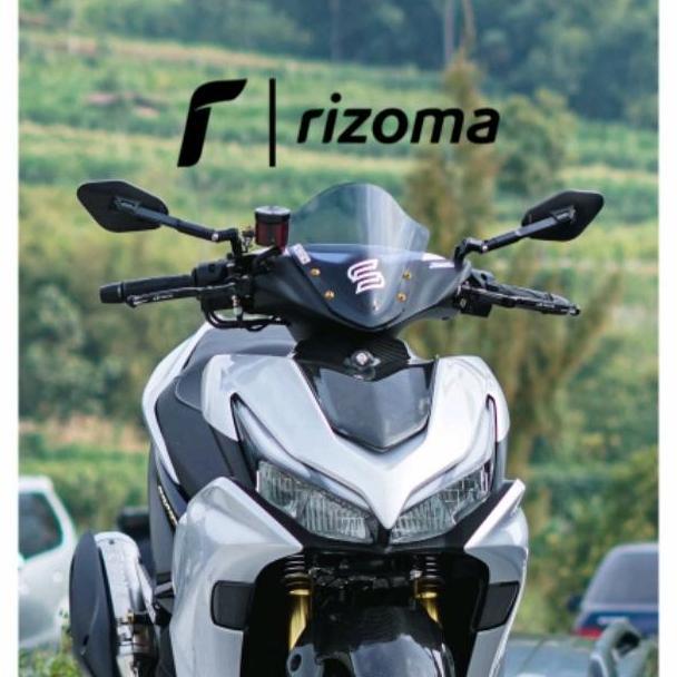FYP SPION TOMOK ELISSE RIZOMA ORIGINAL ALMUNIUM CNC PCX160/VARIO160/NMAX ''