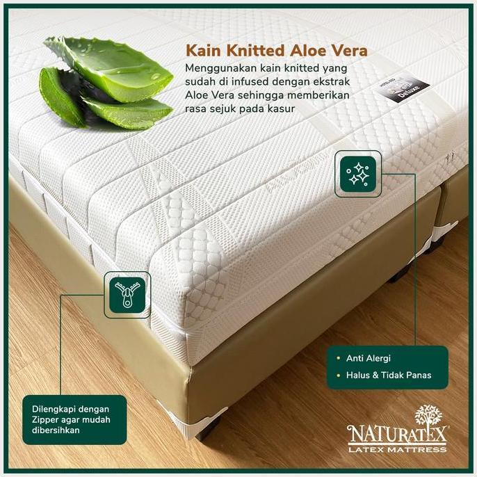 Blokx- Kasur Latex Naturatex Hotel Bed Bodypaedic Uk. 120X200