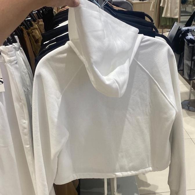 Tahan Lama (S-Xl) Jaket Zipper Hoodie Nevada Cewek Super Tebal Original Wanita Sweater Outer Croptop