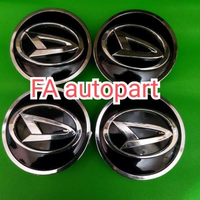 Thebest- dop roda tutup velg daihatsu xenia ring 15 diameter 6.2cm chrome