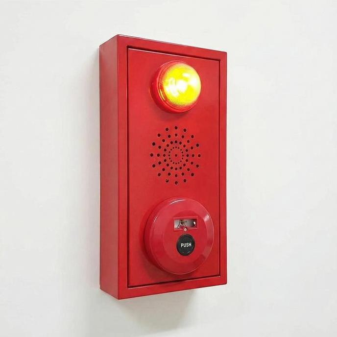 Helloby- Local Combination Box / Box Fire Alarm / Panel Fire Alarm Lokal 50 Cm X 10 Cm X 25 Cm / Kot