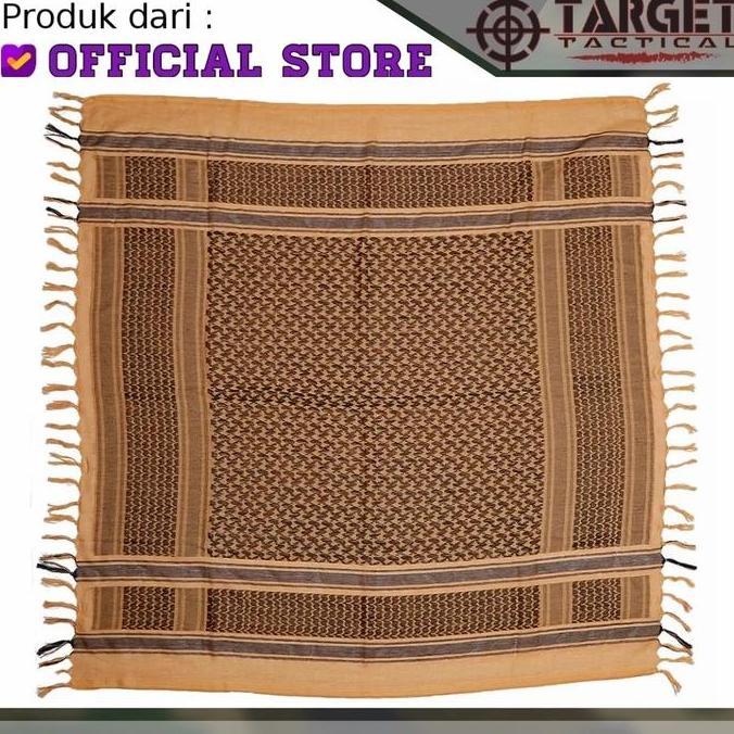 Uwouwo- Sorban Tactical Shemagh Scarf Syal Muslim Army Loreng Baju Koko