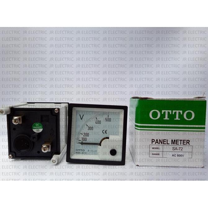 Callbe- Otto Panel Meter/Voltage Meter (Volt Meter) Sa-72 Ac 300V 500V
