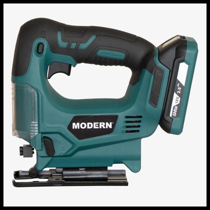 TERMURAH MESIN JIGSAW CORDLESS MODERN M-22,GERGAJI JIG SAW BATERAI 20V MODERN 